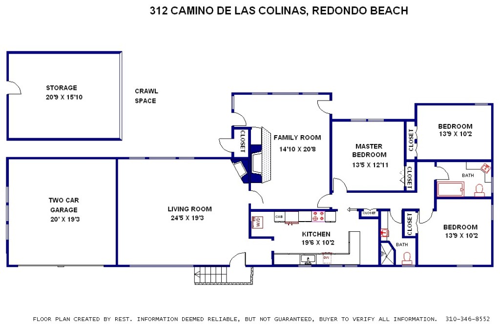 312 Camino De Las Colinas floorplan